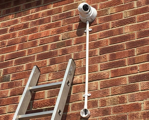 CCTV security camera installation in Liphook